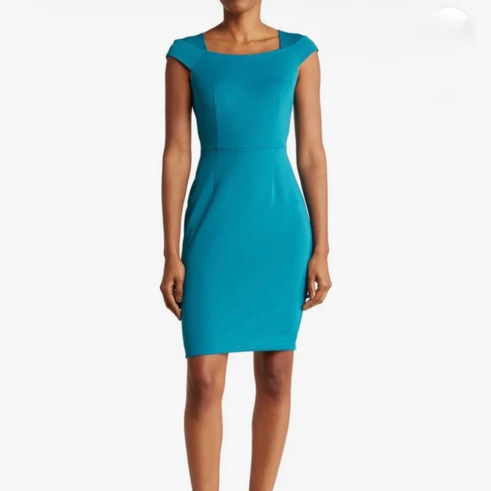 Calvin Klein Teal Midi Dress